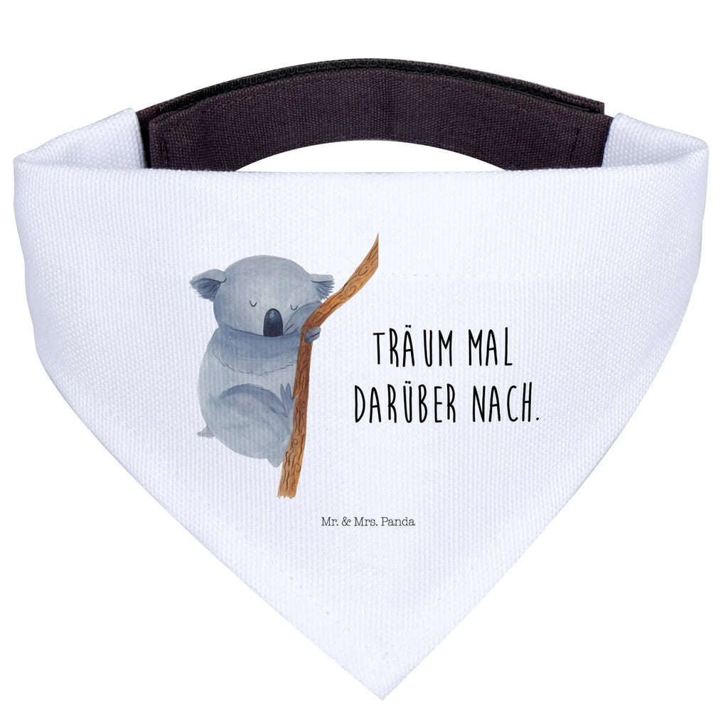 Chusta na szyję dla psa L Koala Hunde, Halstuch, Kleine Hunde, Tuch, Hundehalstuch, Lustige Sprüche, Tiere, Tiermotive, Gute Laune, schlafen, Koalabär, Schlafzimmer, Koala, Bär, Träumen, Traum, Traumland