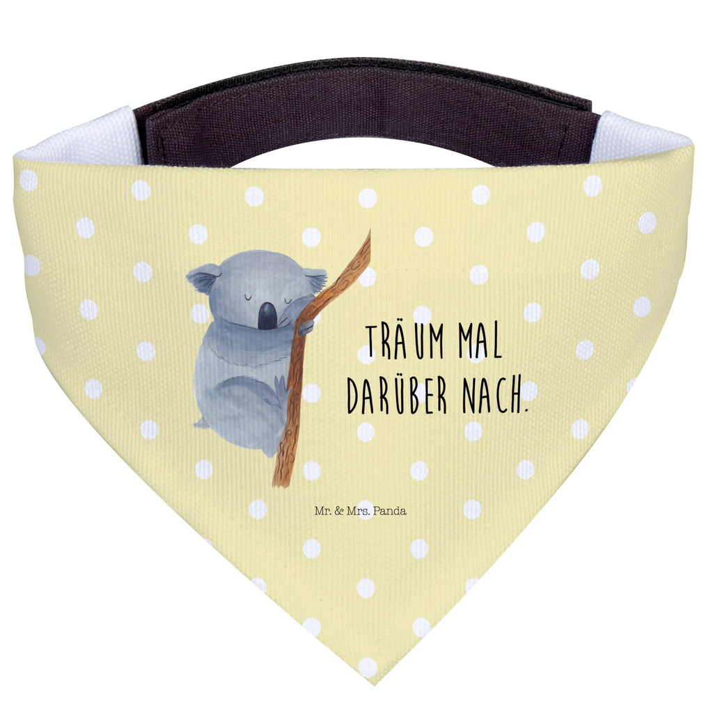 Chusta na szyję dla psa L Koala Hunde, Halstuch, Kleine Hunde, Tuch, Hundehalstuch, Lustige Sprüche, Tiere, Tiermotive, Gute Laune, schlafen, Koalabär, Schlafzimmer, Koala, Bär, Träumen, Traum, Traumland