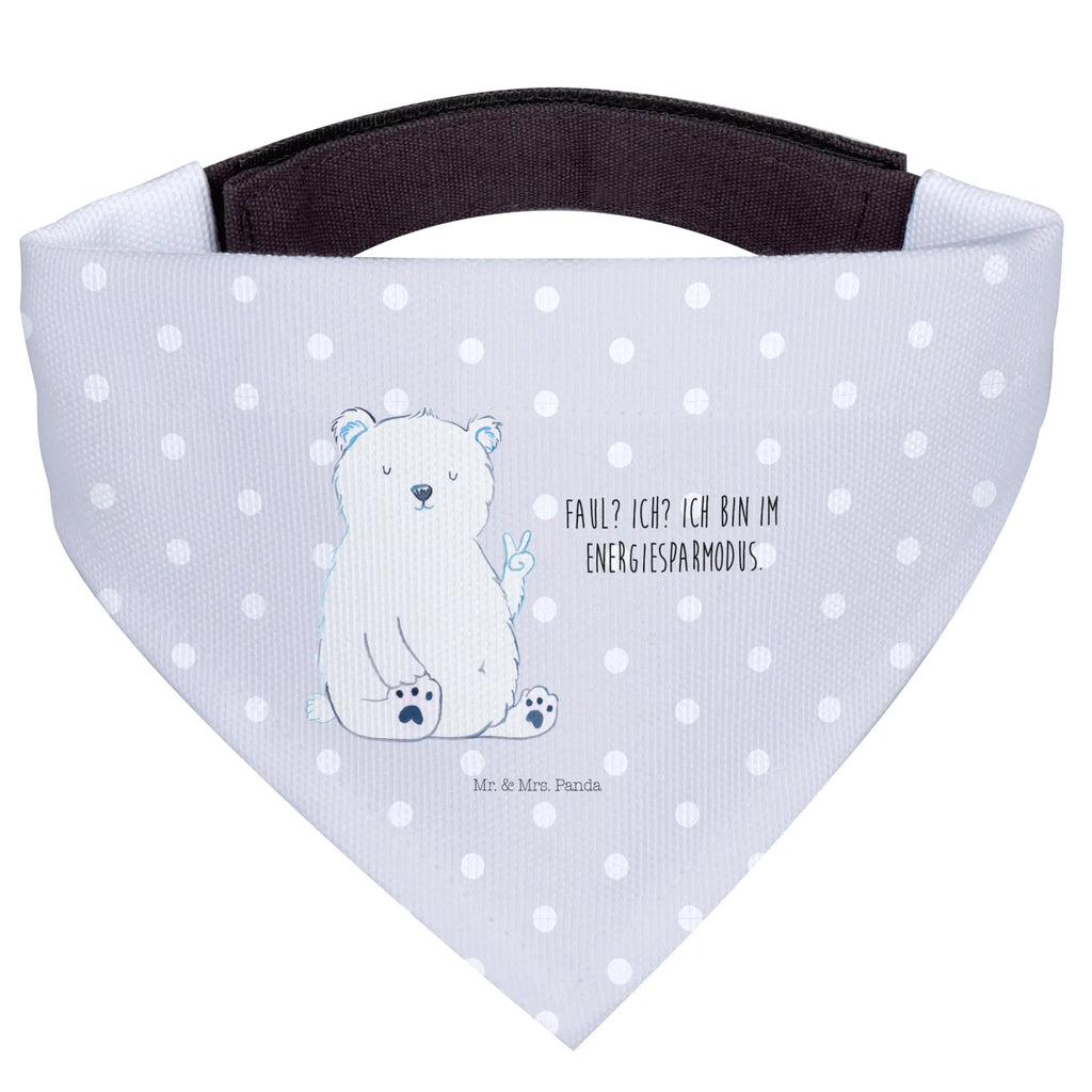 Chusta na szyję dla psa L Niedźwiedź polarny leniwy Hunde, Halstuch, Kleine Hunde, Hundehalstuch, Tuch, Bär, Teddybär, Teddy, Arbeit, Nordpol, Homeoffice, Entspannen, Relaxen, Bürojob, Faul, Eisbär, Arbeitsplatz, Büro
