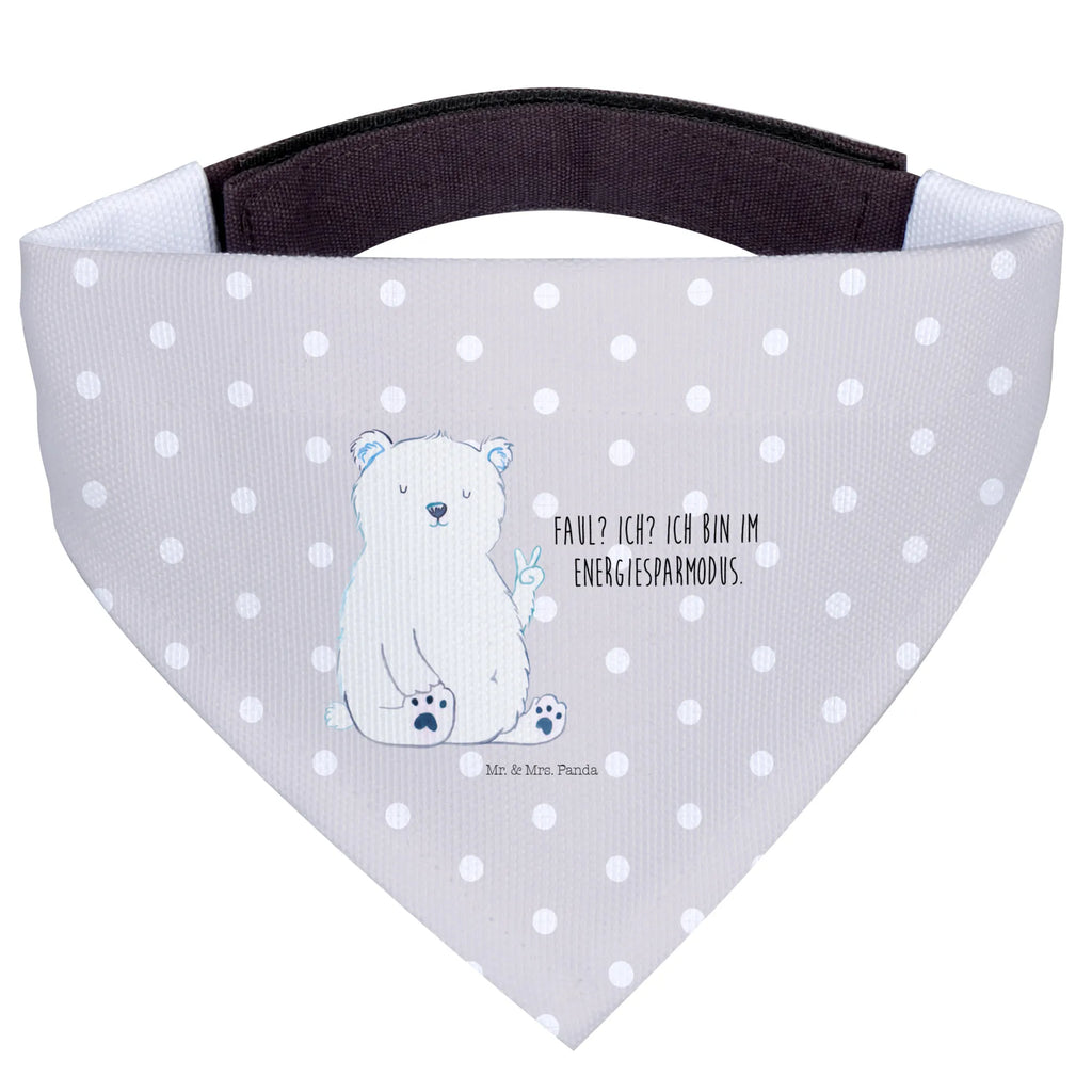 Chusta na szyję dla psa L Niedźwiedź polarny leniwy Hunde, Halstuch, Kleine Hunde, Hundehalstuch, Tuch, Bär, Teddybär, Teddy, Arbeit, Nordpol, Homeoffice, Entspannen, Relaxen, Bürojob, Faul, Eisbär, Arbeitsplatz, Büro