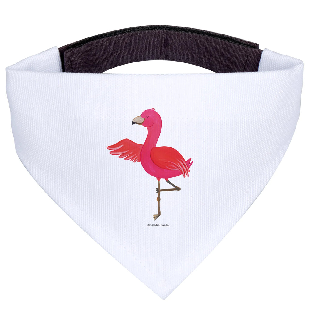 Chusta na szyję dla psa L Flamingo joga Hundehalstuch, Hunde, Tuch, mittelgroße Hunde, mittel, Halstuch, Flamingo, Achtsamkeit, Vogel, Entspannung, Yoga-Übung, Namaste, Aufregen, Tiefenentspannung, Ärger, Yoga