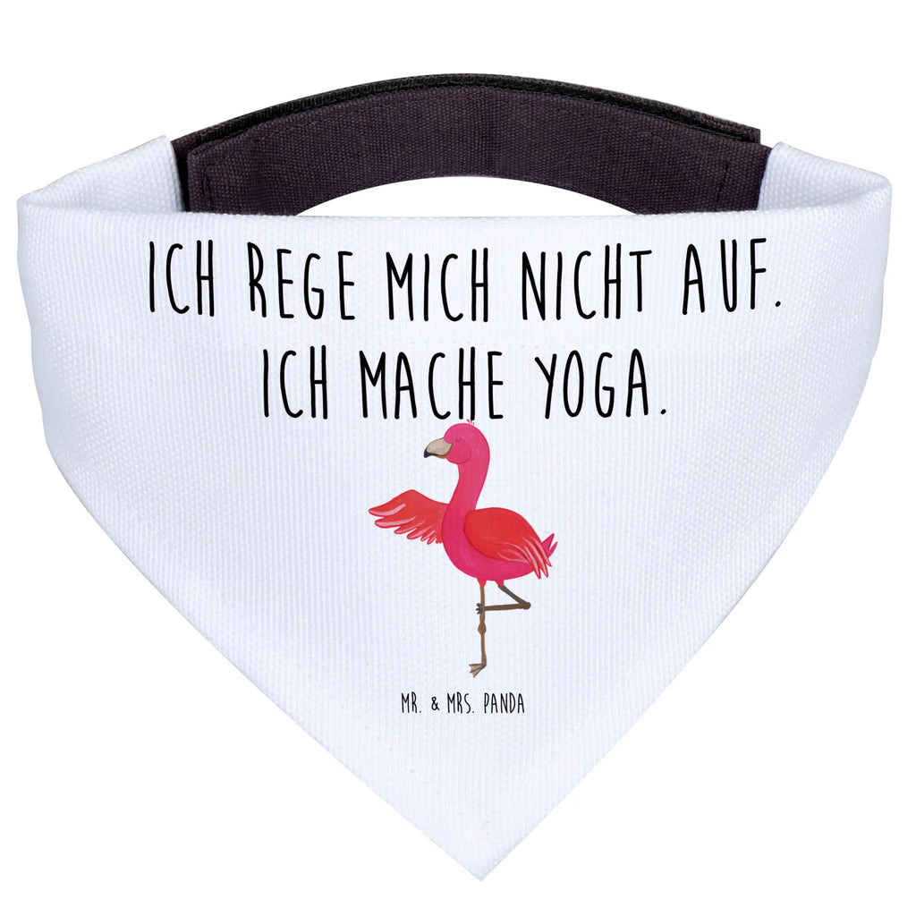 Chusta na szyję dla psa L Flamingo joga Hundehalstuch, Hunde, Tuch, mittelgroße Hunde, mittel, Halstuch, Flamingo, Achtsamkeit, Vogel, Entspannung, Yoga-Übung, Namaste, Aufregen, Tiefenentspannung, Ärger, Yoga