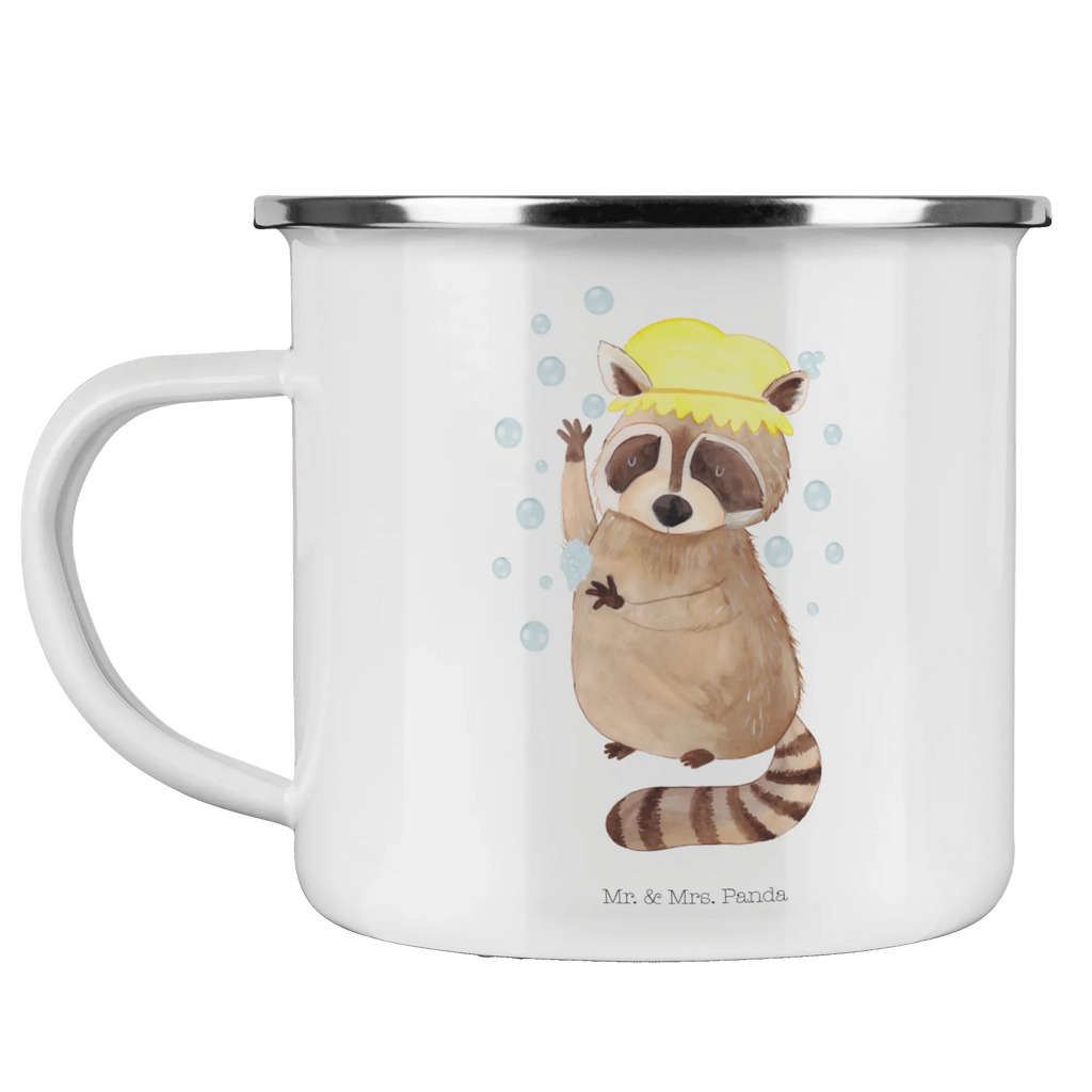 Enamel camping mug Raccoon metal camping mug, hiking mug, outdoor cup, steel mug for camping, bushcraft mug, campfire mug, adventure mug, camping metal cup, camping mug, lightweight camping mug, enamel mug, tin coffee cup, enamel drinking mug, travel mug, metal cup, camp coffee mug, enamel camping cup, stainless steel drinking cup, backpacking mug, camper mug, small animals, cute, funny, cute animal motives, hand drawn, small world, funny sayings, good mood, happy, gifts, gift ideas, special gifts, animal lover, card, plan, raccoon, daydreaming, soap bubbles, wash