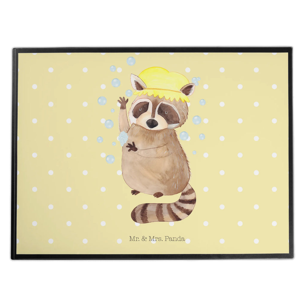 Schreibtischunterlage Waschbär Schreibtisch Unterlagen, Büroartikel, Bürobedarf, Schreibunterlage, Schreibwaren, Schreibtischauflage, Schreibtischunterlage Groß, Tiermotive, Gute Laune, lustige Sprüche, Tiere, Plan, waschen, Waschbär, Fröhlich, Tagträumen, Seifenblasen