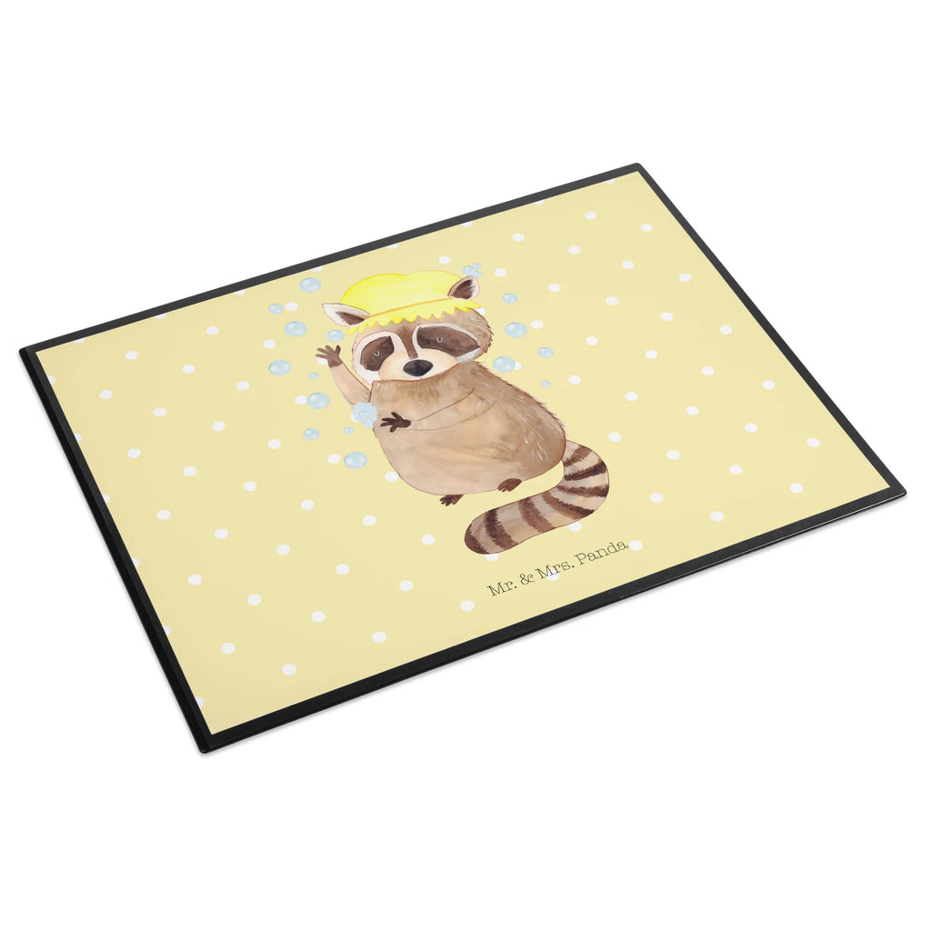 Schreibtischunterlage Waschbär Schreibtisch Unterlagen, Büroartikel, Bürobedarf, Schreibunterlage, Schreibwaren, Schreibtischauflage, Schreibtischunterlage Groß, Tiermotive, Gute Laune, lustige Sprüche, Tiere, Plan, waschen, Waschbär, Fröhlich, Tagträumen, Seifenblasen