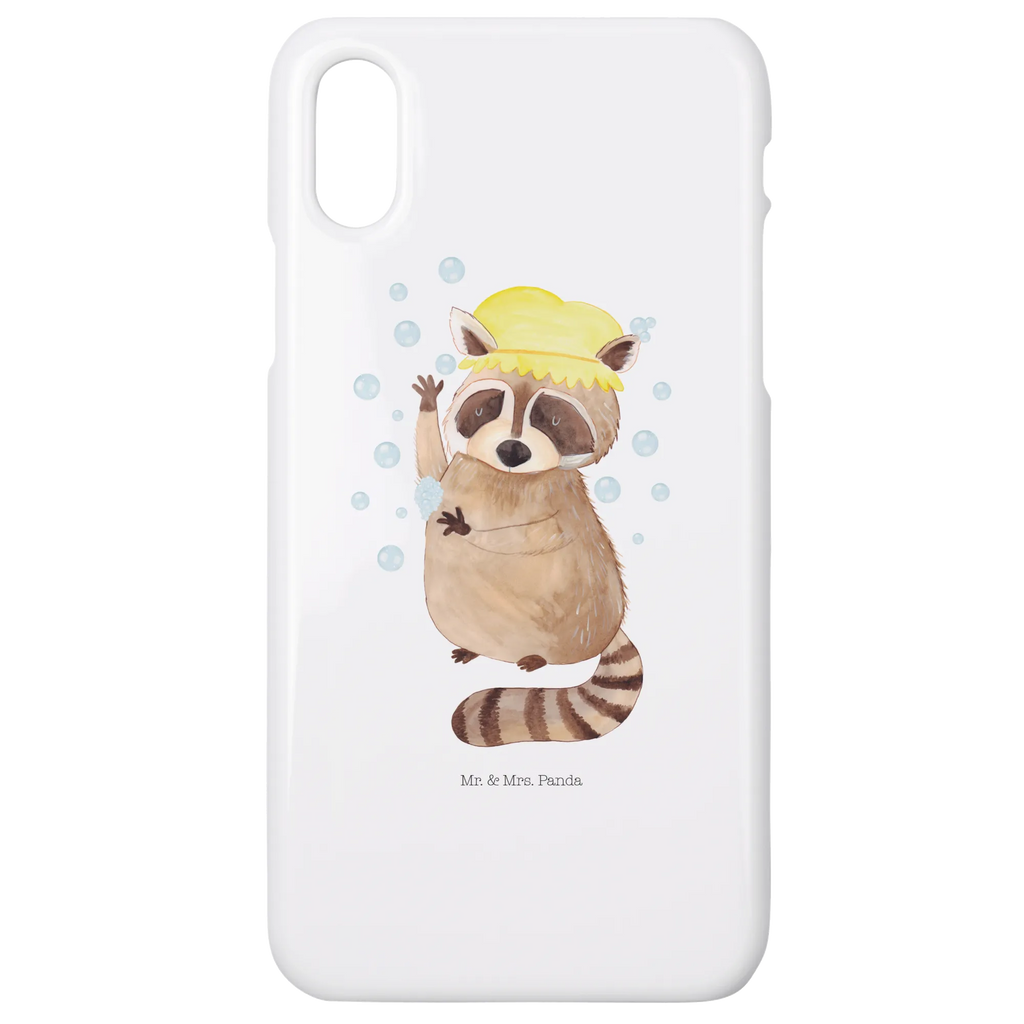 Handyhülle Waschbär Handy, Handyhülle, Iphone X, Handy Case, Iphone 10, Handycover, Hülle, Cover, Lustige Sprüche, Tiermotive, Tiere, Gute Laune, Seifenblasen, Fröhlich, Waschbär, Waschen, Tagträumen, Plan
