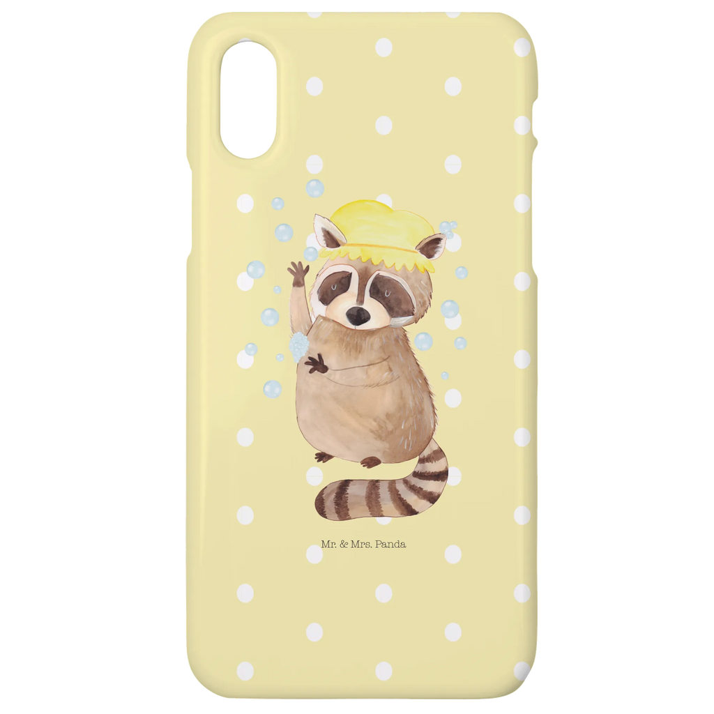 Handyhülle Waschbär Handy, Handyhülle, Iphone X, Handy Case, Iphone 10, Handycover, Hülle, Cover, Lustige Sprüche, Tiermotive, Tiere, Gute Laune, Seifenblasen, Fröhlich, Waschbär, Waschen, Tagträumen, Plan
