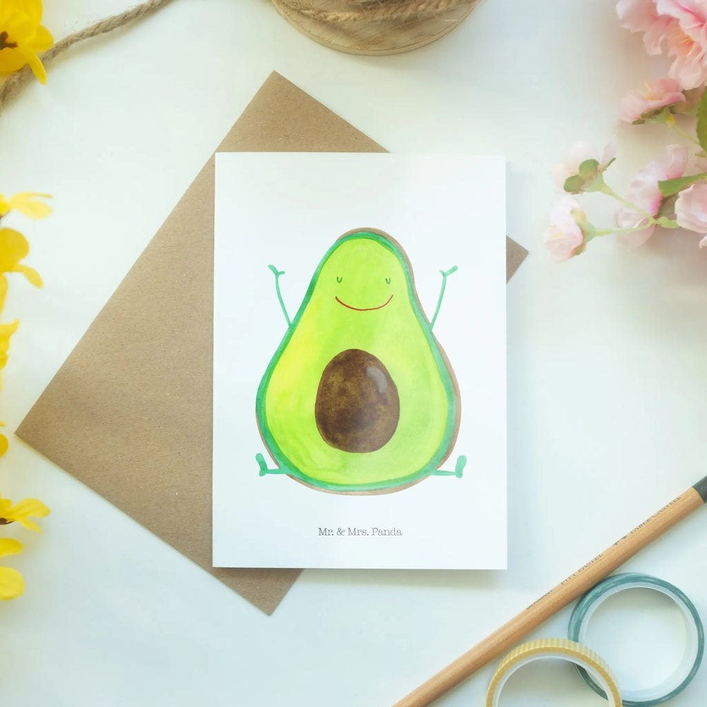 Greetings card avocado Happy greeting card, folding card, invitation card, birthday card, wedding card, avocado, vegetables, chaos, Avocado