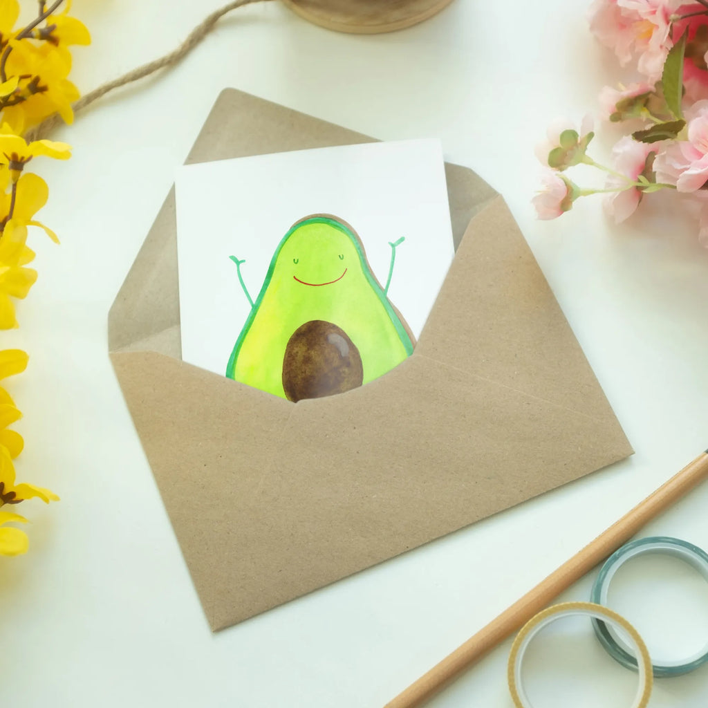 Greetings card avocado Happy greeting card, folding card, invitation card, birthday card, wedding card, avocado, vegetables, chaos, Avocado