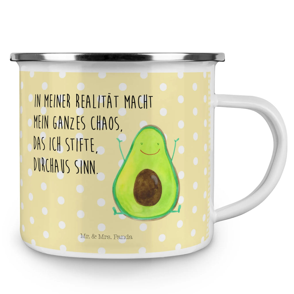 Enamel camping mug avocado Happy Blechtasse, Emaille Becher, Campingbecher, Tasse Emaille, Kaffeetasse, wanderbecher, Reisebecher, Metalltasse, blechbecher, Teetasse, Kaffeebecher, Pott, Tasse, metallbecher, Emaille Tasse, Emailletasse, wandertasse, becher emaille, emaillebecher, reisetasse, Campingtasse, Becher, Trinkbecher, Teebecher, Vegan, Gesund, Avocado, Veggie, Chaos