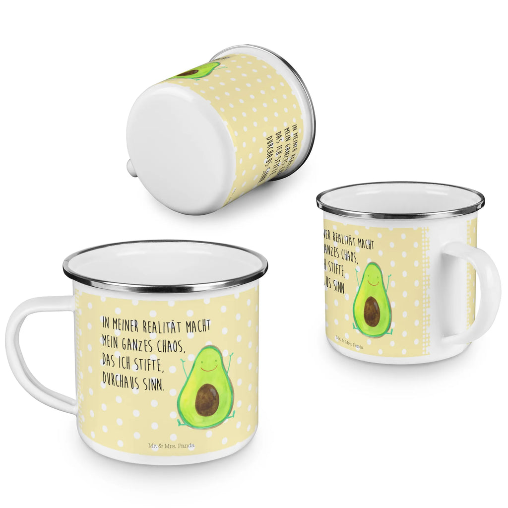 Enamel camping mug avocado Happy Blechtasse, Emaille Becher, Campingbecher, Tasse Emaille, Kaffeetasse, wanderbecher, Reisebecher, Metalltasse, blechbecher, Teetasse, Kaffeebecher, Pott, Tasse, metallbecher, Emaille Tasse, Emailletasse, wandertasse, becher emaille, emaillebecher, reisetasse, Campingtasse, Becher, Trinkbecher, Teebecher, Vegan, Gesund, Avocado, Veggie, Chaos