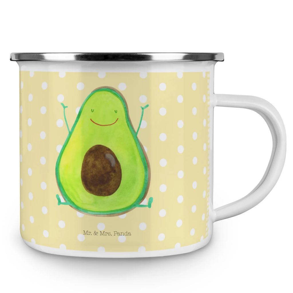Enamel camping mug avocado Happy Blechtasse, Emaille Becher, Campingbecher, Tasse Emaille, Kaffeetasse, wanderbecher, Reisebecher, Metalltasse, blechbecher, Teetasse, Kaffeebecher, Pott, Tasse, metallbecher, Emaille Tasse, Emailletasse, wandertasse, becher emaille, emaillebecher, reisetasse, Campingtasse, Becher, Trinkbecher, Teebecher, Vegan, Gesund, Avocado, Veggie, Chaos