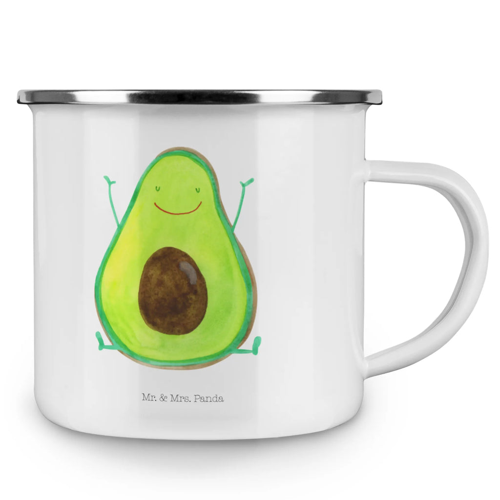 Enamel camping mug avocado Happy Blechtasse, Emaille Becher, Campingbecher, Tasse Emaille, Kaffeetasse, wanderbecher, Reisebecher, Metalltasse, blechbecher, Teetasse, Kaffeebecher, Pott, Tasse, metallbecher, Emaille Tasse, Emailletasse, wandertasse, becher emaille, emaillebecher, reisetasse, Campingtasse, Becher, Trinkbecher, Teebecher, Vegan, Gesund, Avocado, Veggie, Chaos