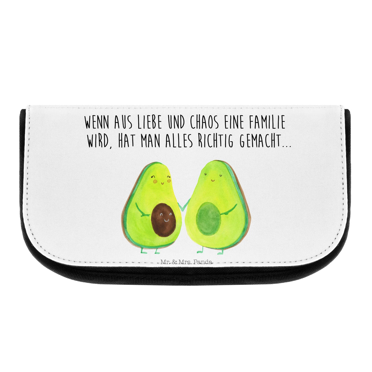 Cosmetics bag avocado pair vegetables, children, pregnancy, birth, wedding