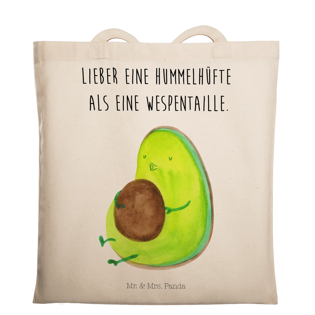 Tote bag avocado Pipes