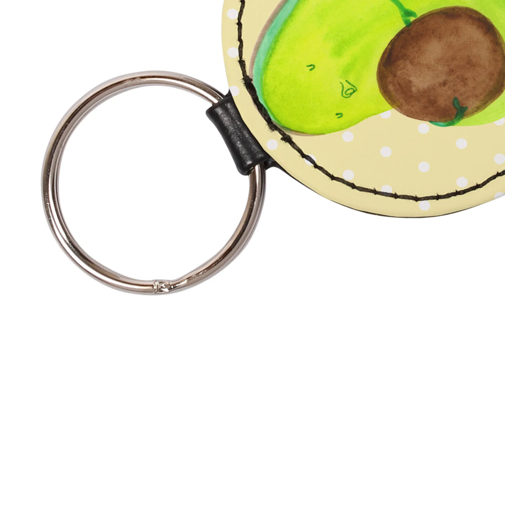 Round key ring avocado Pipes pendant, bag pendant, key ring, lucky charm, keychain, avocado, vegetables, losing weight, chubby, nutrition, diet, Avocado, being fat