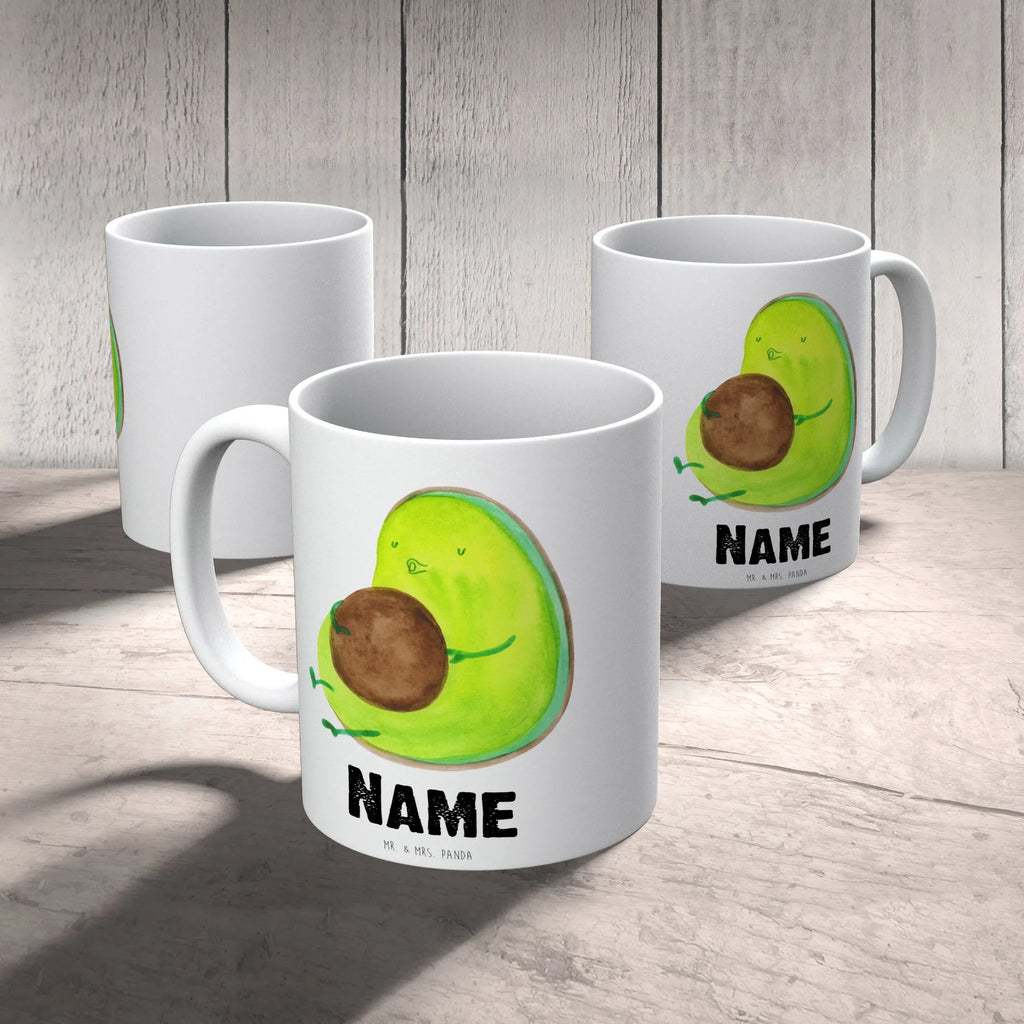 Personalisierte Tasse Avocado pfeift Drucken, Personalisiert, Tasse, Namenstasse, Personalisierte Tasse, Namen, Tasse mit Namen, Wunschname, Avocado, Veggie, Vegan, Gesund, Ernährung, Abnehmen, dick sein, Diät