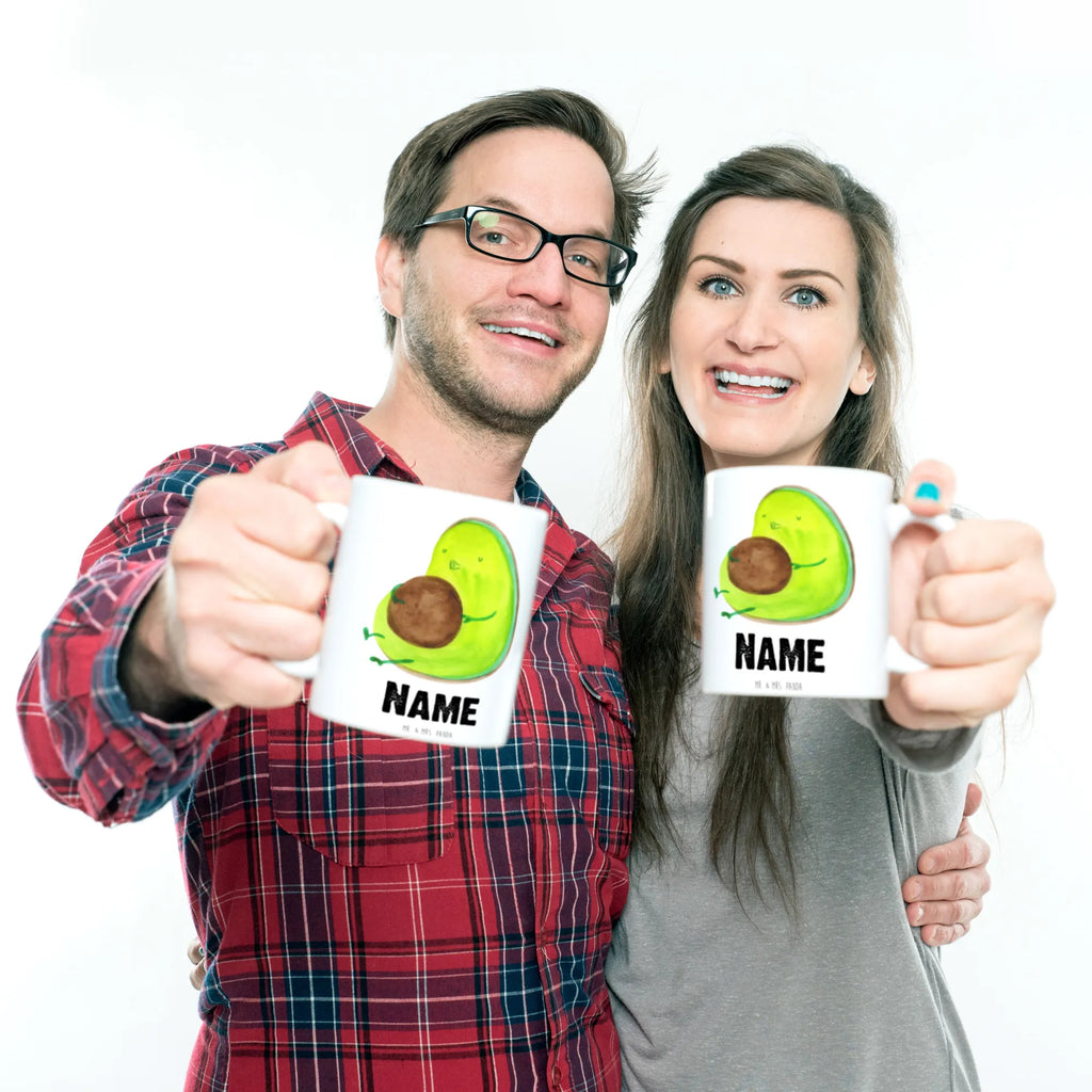 Personalisierte Tasse Avocado pfeift Drucken, Personalisiert, Tasse, Namenstasse, Personalisierte Tasse, Namen, Tasse mit Namen, Wunschname, Avocado, Veggie, Vegan, Gesund, Ernährung, Abnehmen, dick sein, Diät