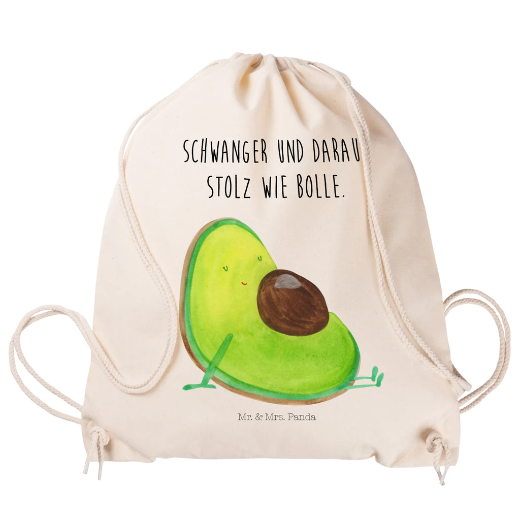 Drawstring bag avocado pregnancy bag, gym bag, hipster, jute bag, sports bag, carrier bag, avocado, vegetables, pregnant, pregnancy, baby shower, Avocado