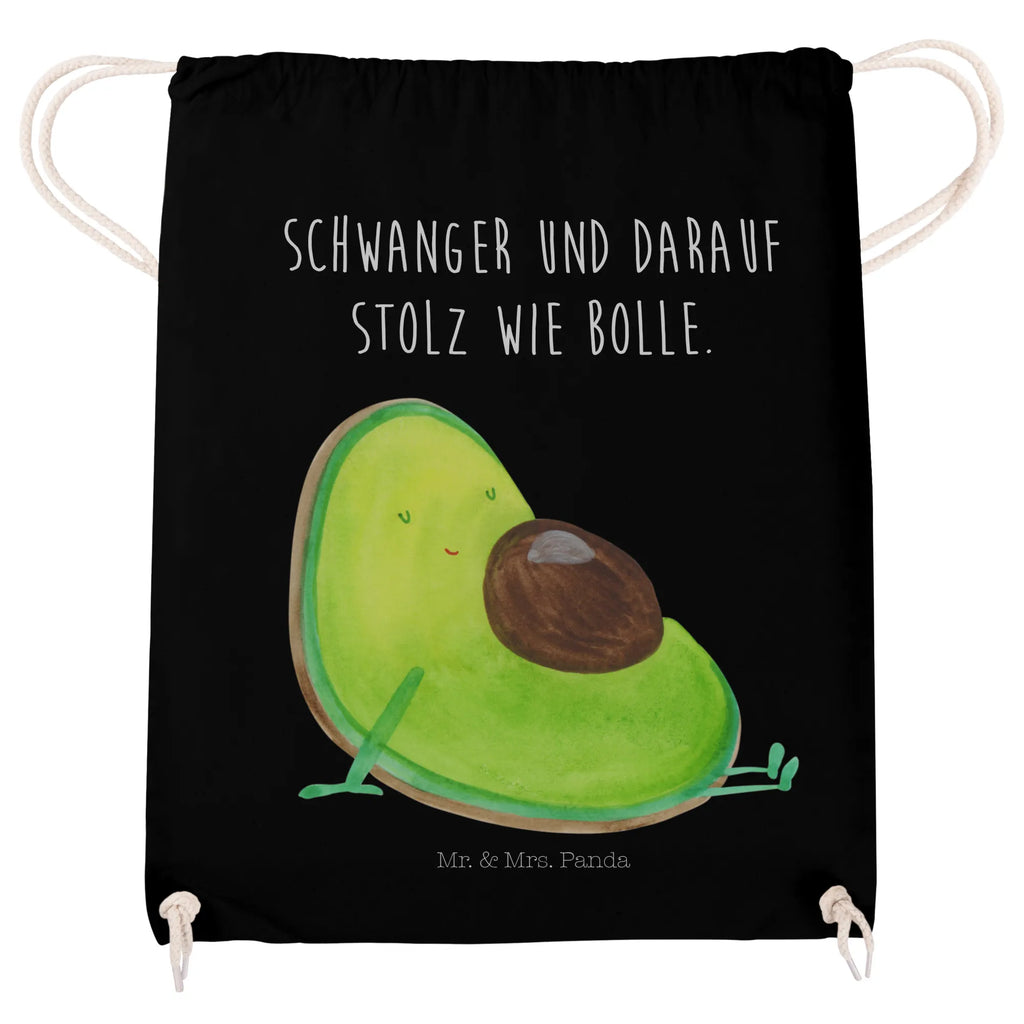 Drawstring bag avocado pregnancy bag, gym bag, hipster, jute bag, sports bag, carrier bag, avocado, vegetables, pregnant, pregnancy, baby shower, Avocado