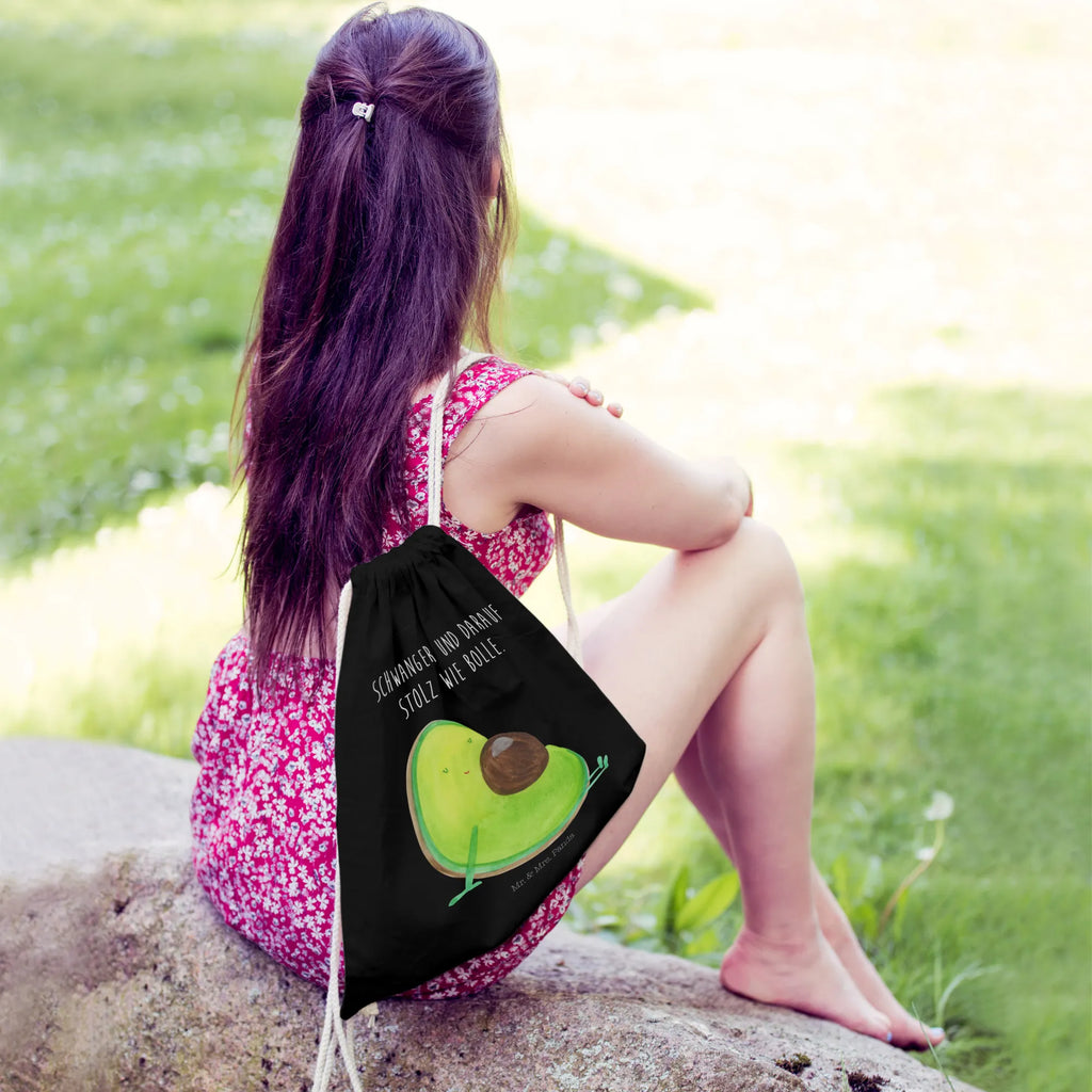 Drawstring bag avocado pregnancy bag, gym bag, hipster, jute bag, sports bag, carrier bag, avocado, vegetables, pregnant, pregnancy, baby shower, Avocado