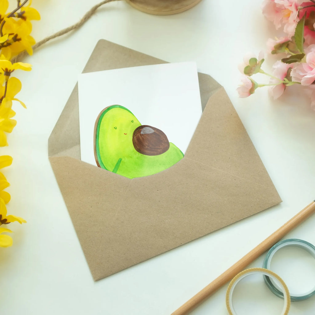 Greetings card avocado pregnancy dankeskarten, hochzeitskarten, kommunionskarte, weihnachtskarten, genesungskarte, babykarte, Glückwunschkarte, Klappkarte, Grußkarte, Grußkarten, vatertagskarte, jubiläumskarte, Beileidskarte, osterkarten, abiturkarte, firmungskarte, neujahrskarte, glückwunschkarten, valentinstagskarte, Motivkarte, einladungskarten, osterkarte, spruchkarte, Veggie, Vegan, Gesund, Avocado, Babyshower, Schwangerschaft, Babyparty, Schwanger