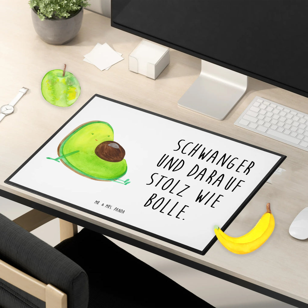 Schreibtischunterlage Avocado schwanger Schreibunterlage, Büroartikel, Bürobedarf, Schreibtischunterlage Groß, Schreibtischauflage, Schreibtisch Unterlagen, Schreibwaren, Avocado, Veggie, Vegan, Gesund, Schwangerschaft, Babyparty, schwanger, Babyshower