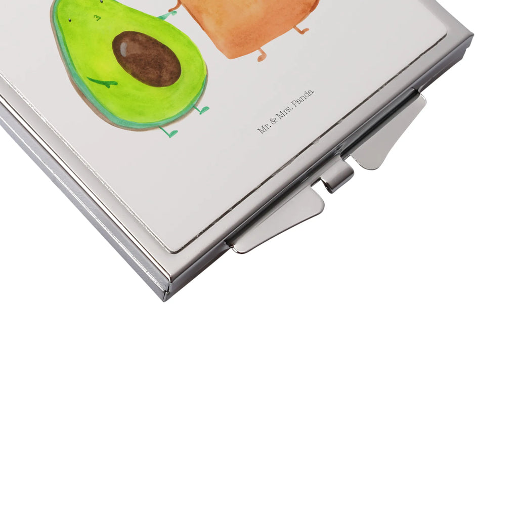 Handbag mirror avocado toast handbag, make up, silver, mirror, square, make-up mirror, avocado, vegetables, Friend, Lovers, Couple, Toast bread, Engagement party, Anniversary gift, Wedding, Anniversary, Engagement, Wedding gift, Avocado, Toast, Girlfriend