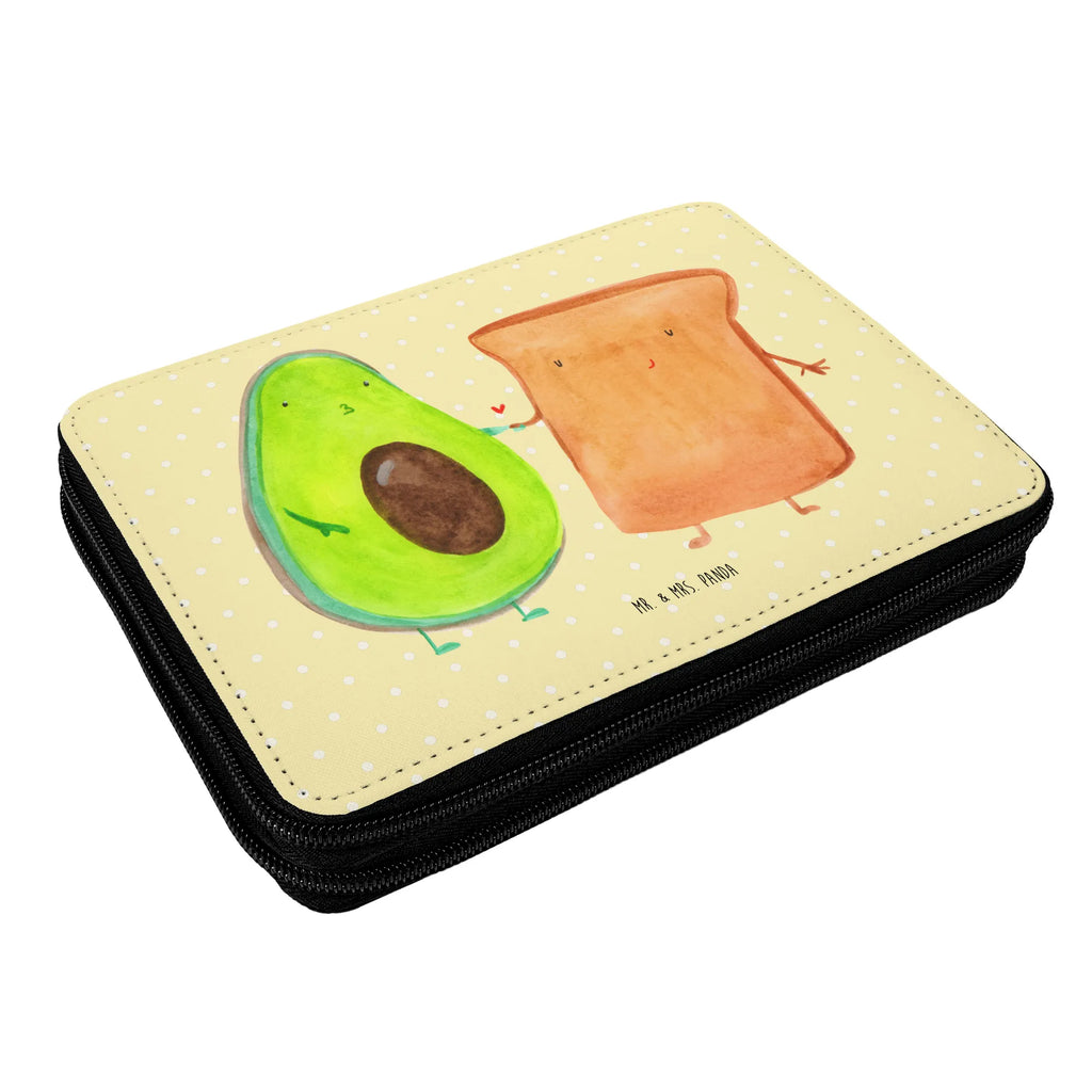 Leather folder avocado toast motif, pencil case, pupil, primary school, pencil bag, child, pen roll, enrolment, gift, school, avocado, vegetables, Girlfriend, Toast bread, Anniversary, Engagement party, Couple, Toast, Engagement, Wedding gift, Avocado, Wedding, Anniversary gift, Friend, Lovers