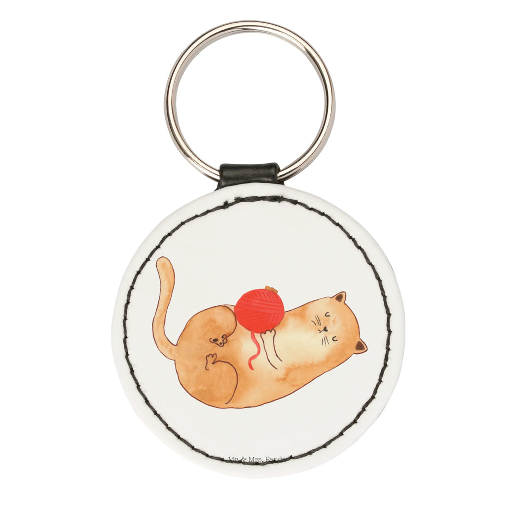 Round key ring Cat Wool Taschenanhänger, Schlüsselaccessoire, Schlüsselanhänger, mini schlüsselanhänger, schlüsselbund anhänger, Katze, Katzenmotiv, Katzenfan, Katzendeko, Katzenfreund, Katzenliebhaber, Katzenprodukte, Katzenartikel, Katzenaccessoires, Katzensouvenirs, Katzenliebhaberprodukte, Katzenmotive, Kater, Katzenbesitzerin, Katzen, Cat, Haustier, Wollknäuel, Wolle, Cats, Spielen, Mietze, Spiel, Verspielt, Katzenhalter