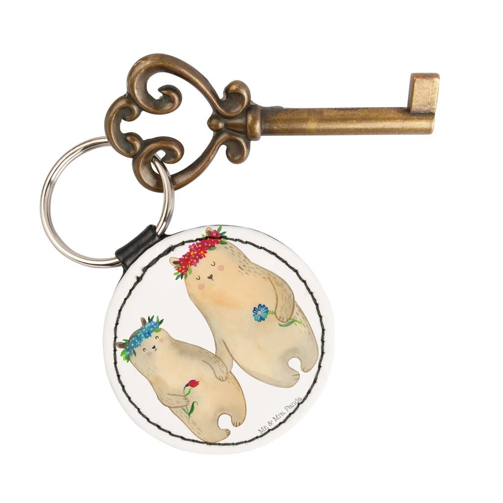 Okrągły brelok Niedźwiedzie z wianuszkiem Taschenanhänger, Schlüsselanhänger, schlüsselbund anhänger, Schlüsselaccessoire, mini schlüsselanhänger, Muttertag, Vatertag, Mama, Papa, Oma, Opa, Familie, Schwester, Bruder, Lieblingsmama, Geschenk Mama. Muttertag, Lieblingsmensch, Tochter, Mutti, Beste Mutter, Kind, Vorbild, Mutter, Töchter, Weltbeste Mama, Bär, Mami, Bären, Kinder, Family
