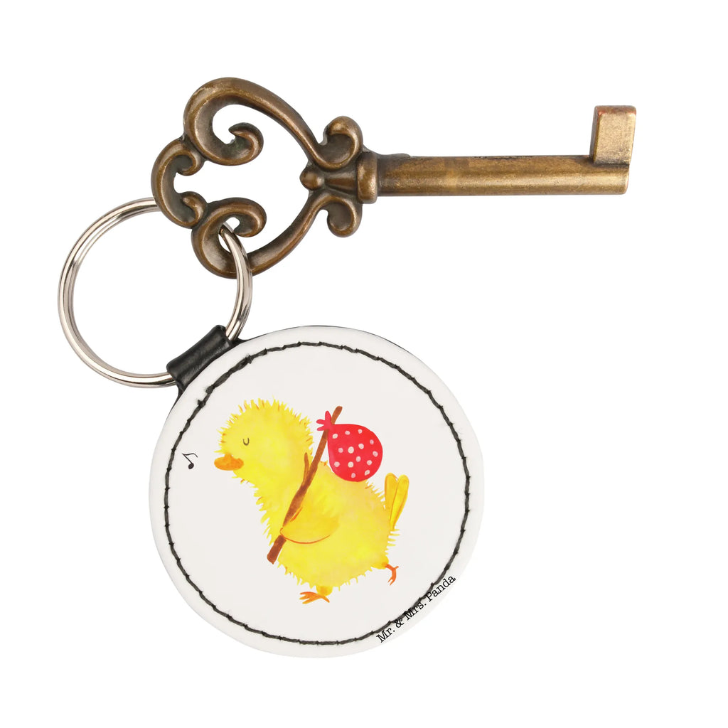 Okrągły brelok pisklę Wędrówka Wielkanoc, zajączek wielkanocny, prezenty wielkanocne, gniazdo wielkanocne, dekoracje wielkanocne, prezenty na Wielkanoc, prezent wielkanocny, prezenty wielkanocne dla dzieci, Wielkanoc dla dzieci