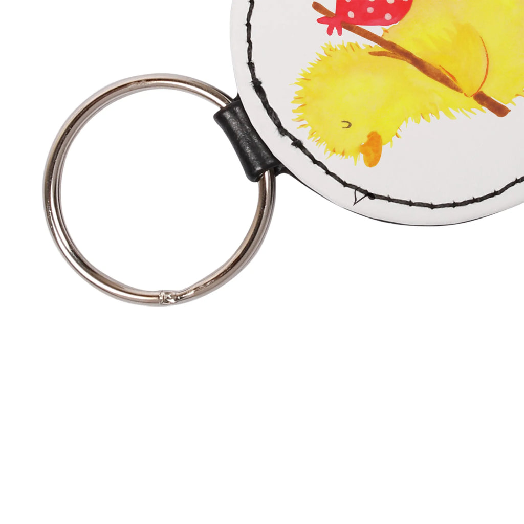 Okrągły brelok pisklę Wędrówka Wielkanoc, zajączek wielkanocny, prezenty wielkanocne, gniazdo wielkanocne, dekoracje wielkanocne, prezenty na Wielkanoc, prezent wielkanocny, prezenty wielkanocne dla dzieci, Wielkanoc dla dzieci