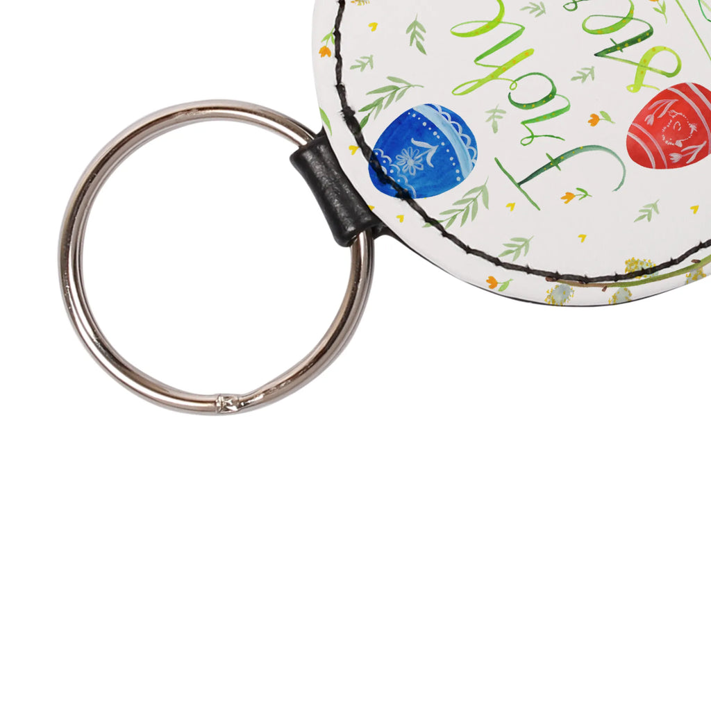 Okrągły brelok Wielkanoc Wesołych Świąt Wielkanocnych Wielkanoc, zajączek wielkanocny, prezenty wielkanocne, gniazdo wielkanocne, dekoracje wielkanocne, prezenty na Wielkanoc, prezent wielkanocny, prezenty wielkanocne dla dzieci, Wielkanoc dla dzieci