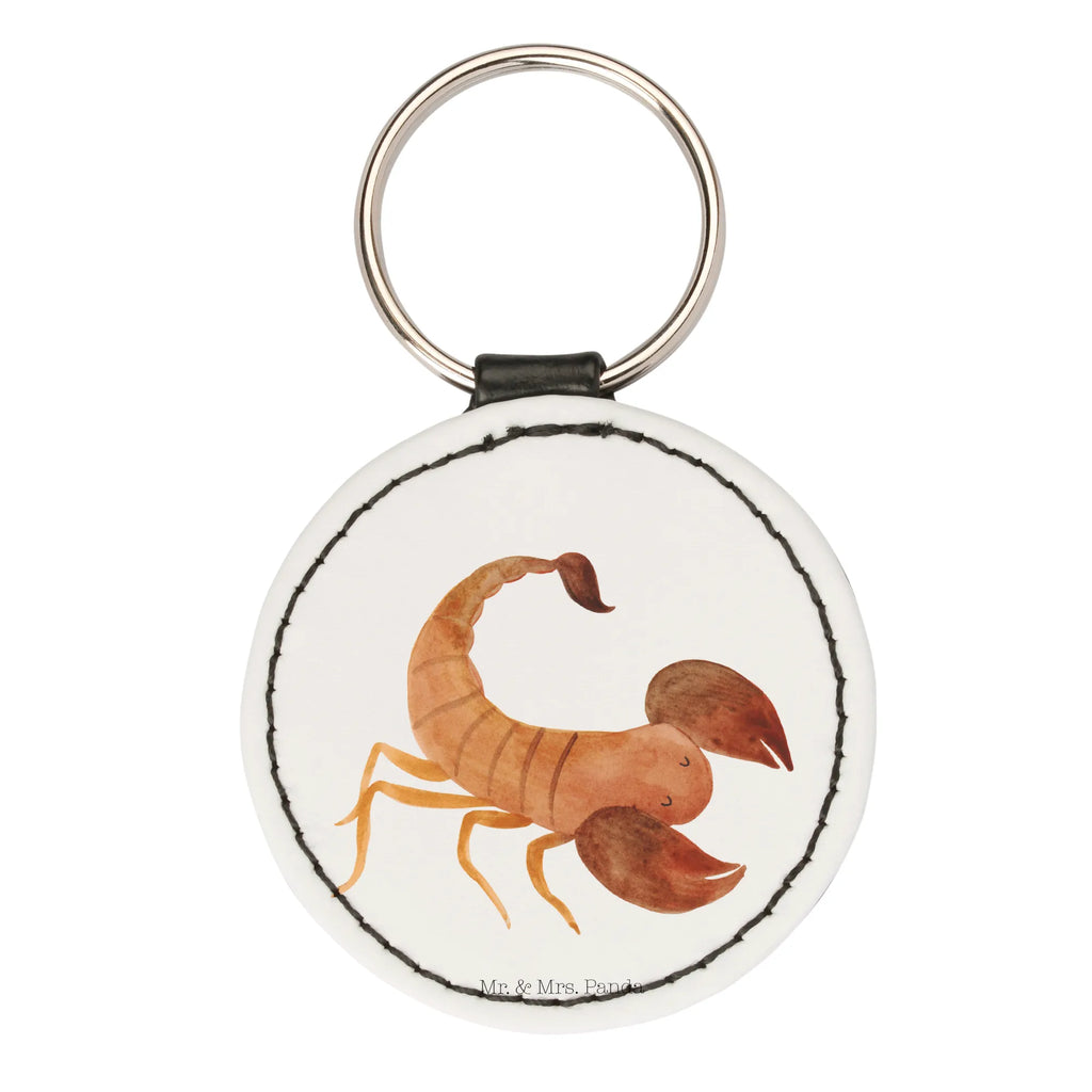 Round key ring Star sign Scorpio key ring, pendant, keychain, lucky charm, bag pendant, constellations, birthdays, astrology, zodiac, date of birth, month of birth, scorpions, scorpion star sign, scorpion gift, gift november, birthday november, birthday october, gift october