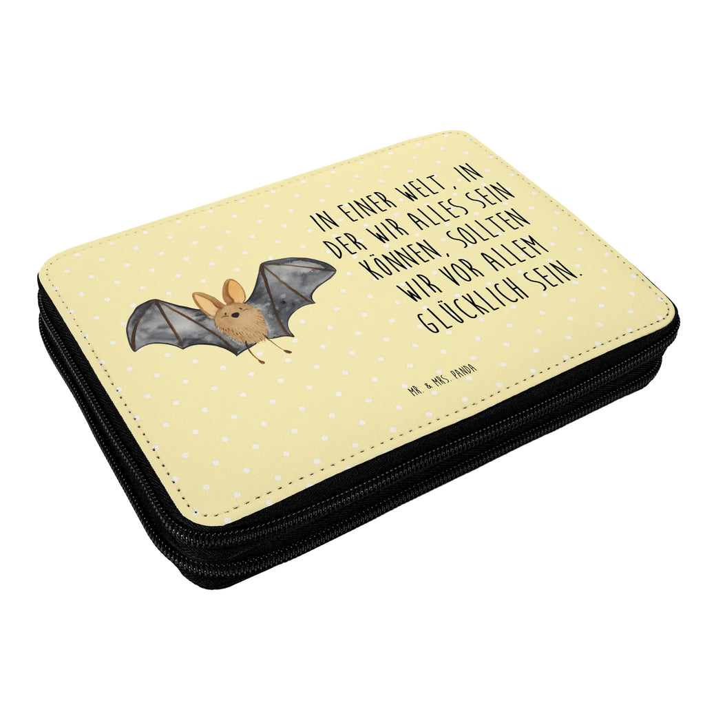 Federmappe Fledermaus Flügel Federmäppchen bedruckt, Büro Stifte Etui, Stifte Etui, Schule, Federmappe Einschulung, Einschulung, Bestückte Federmappe, Schüler, Geschenk, Federmäppchen, Grundschule, Kind, Stifterolle, Kinder Federmappe, Schülerin, Federmappe, Stiftetasche, Motiv, Tiermotive, Gute Laune, lustige Sprüche, Tiere