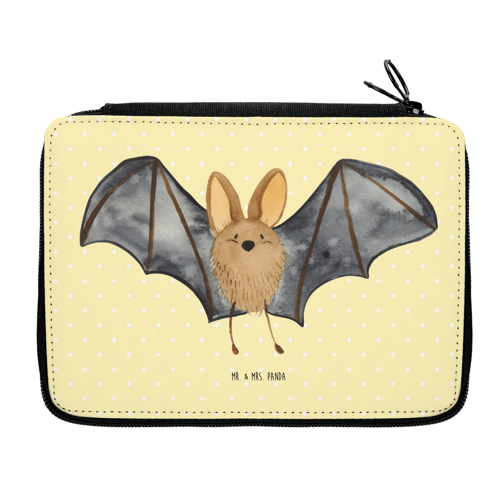 Federmappe Fledermaus Flügel Federmäppchen bedruckt, Büro Stifte Etui, Stifte Etui, Schule, Federmappe Einschulung, Einschulung, Bestückte Federmappe, Schüler, Geschenk, Federmäppchen, Grundschule, Kind, Stifterolle, Kinder Federmappe, Schülerin, Federmappe, Stiftetasche, Motiv, Tiermotive, Gute Laune, lustige Sprüche, Tiere