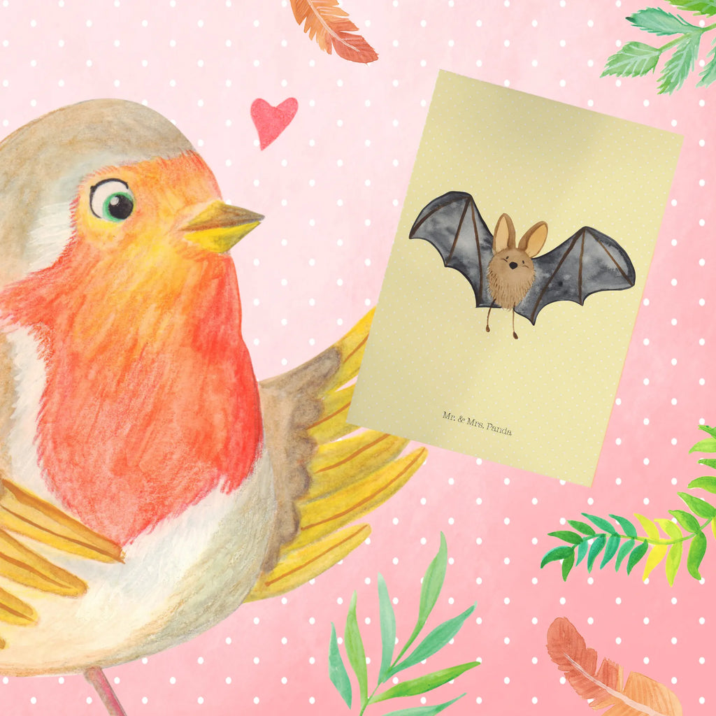 Grußkarte Fledermaus Flügel Grußkarte, Ansichtskarten, Glückwunschkarte, Karte, Geburtstagskarte, Einladungskarte, Klappkarte, Hochzeitskarte, Tiermotive, Gute Laune, lustige Sprüche, Tiere