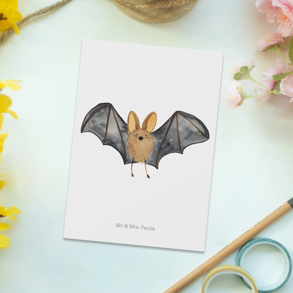 Postcard bat wing bildkarte, einzelkarte, Designkarte, Ansichtskarten, Fotokarte, kunstkarte, spruchkarte, Kunstkarten, Grußkarte, Postkarte, Motivkarte, Ansichtskarte, Postkarten, Tiermotive, Lustige Sprüche, Gute Laune, Tiere