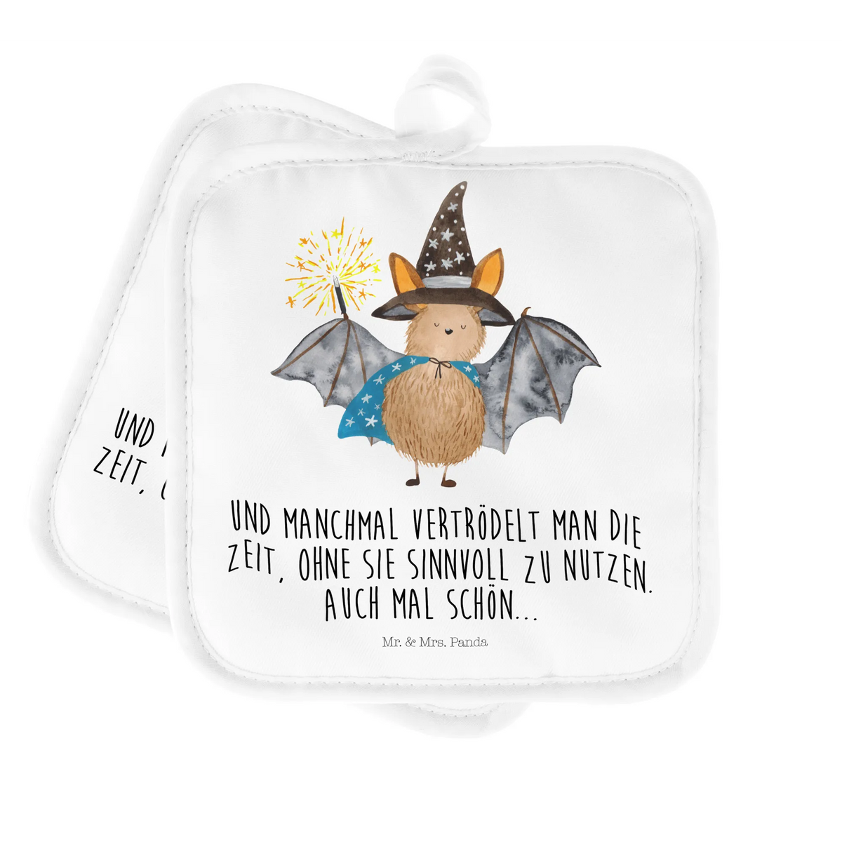Pot holder bat wizard card, gift ideas, gifts, small animals, cute, cute animal motives, hand drawn, funny sayings, good mood, special gifts, animal lover, women, magicians, get in, Bats, sorcerers