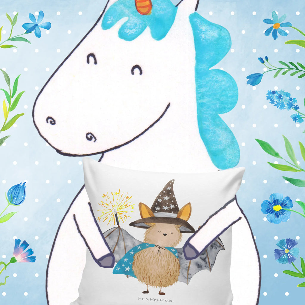 40x40 poduszka Nietoperz czarodziej Motywy zwierzęce, dobra energia, zabawne powiedzonka, zwierzęta