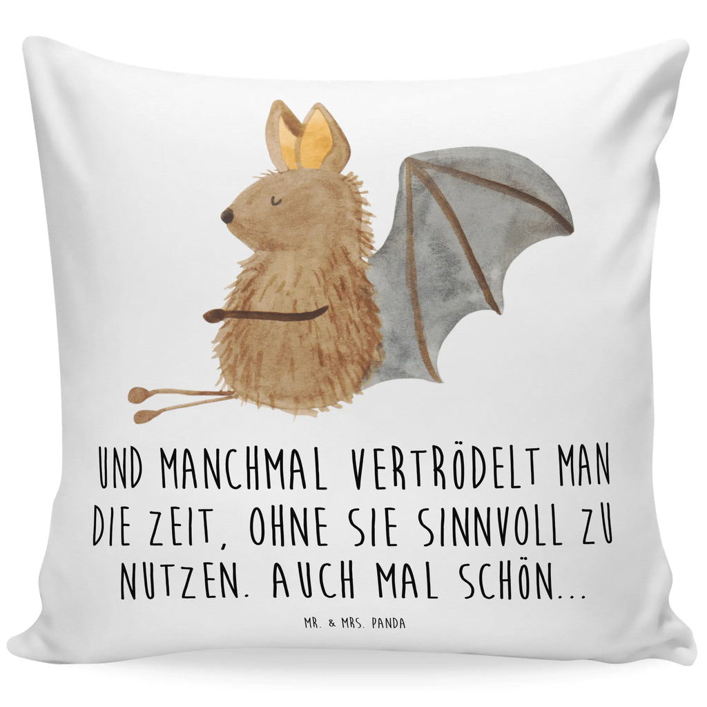 Cushion bat Sit bedroom, pad, Pillow, sofa, 40x40, pillow case, couch, soft, cushion, settee, pillows, fluffy, bed, 40 x 40, small animals, cute, funny, cute animal motives, hand drawn, small world, funny sayings, good mood, happy, gifts, gift ideas, special gifts, animal lover, card, relax, bat, motivation, bats