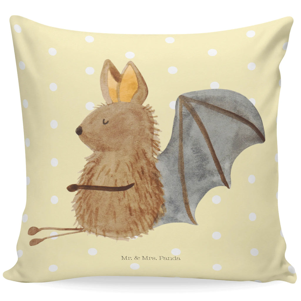 Cushion bat Sit bedroom, pad, Pillow, sofa, 40x40, pillow case, couch, soft, cushion, settee, pillows, fluffy, bed, 40 x 40, small animals, cute, funny, cute animal motives, hand drawn, small world, funny sayings, good mood, happy, gifts, gift ideas, special gifts, animal lover, card, relax, bat, motivation, bats