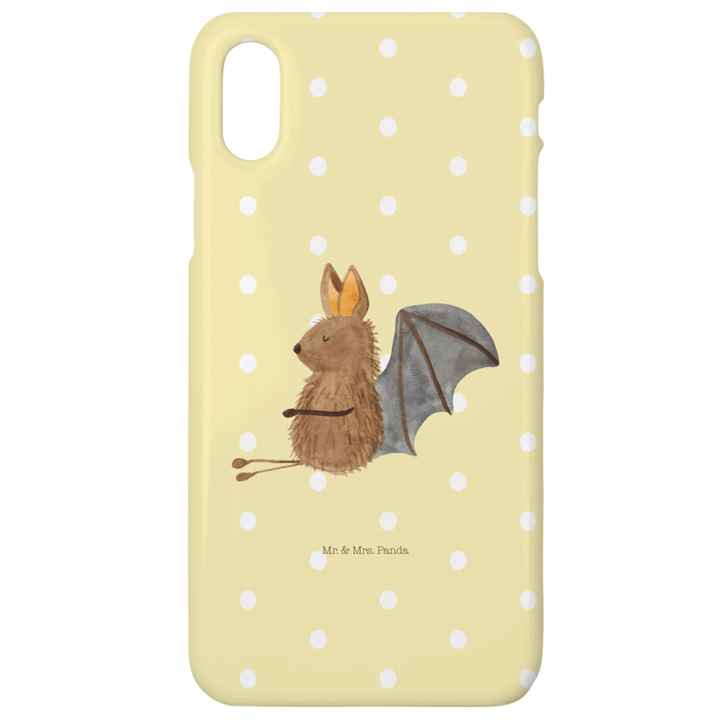 Etui na iPhone 10 Nietoperz siedzenie Hülle, Iphone X, Handy, Handy Case, Handyhülle, Cover, Handycover, Iphone 10, Tiere, Gute Laune, Lustige Sprüche, Tiermotive, Fledermaus, Fledermäuse, Entspannen, Motivation