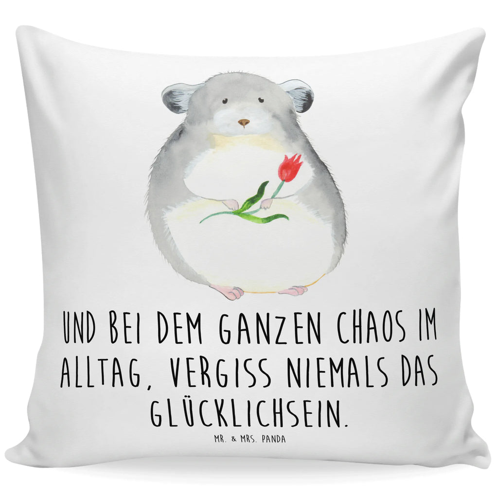 40x40 poduszka szynszyla kwiat Motywy zwierzęce, dobra energia, zabawne powiedzonka, zwierzęta