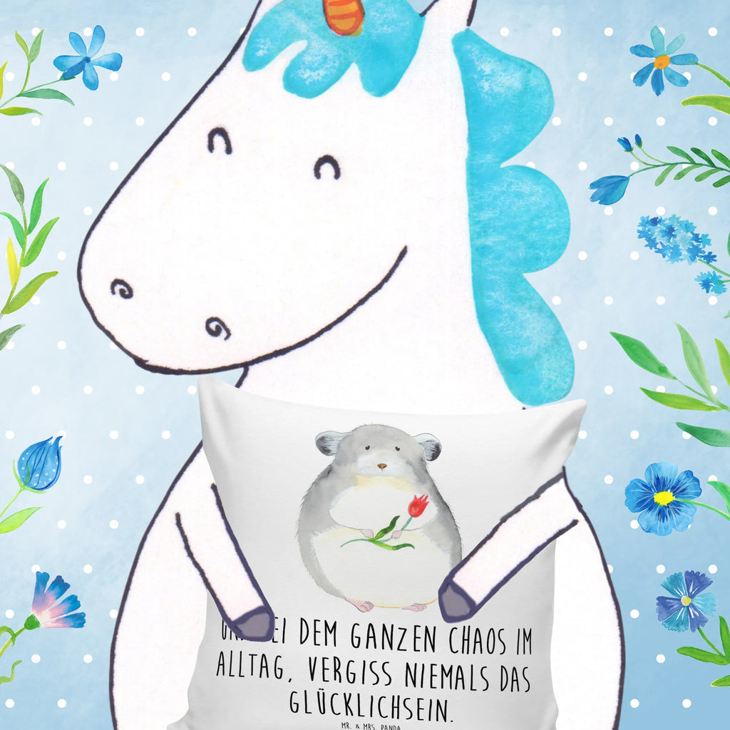 40x40 poduszka szynszyla kwiat Motywy zwierzęce, dobra energia, zabawne powiedzonka, zwierzęta