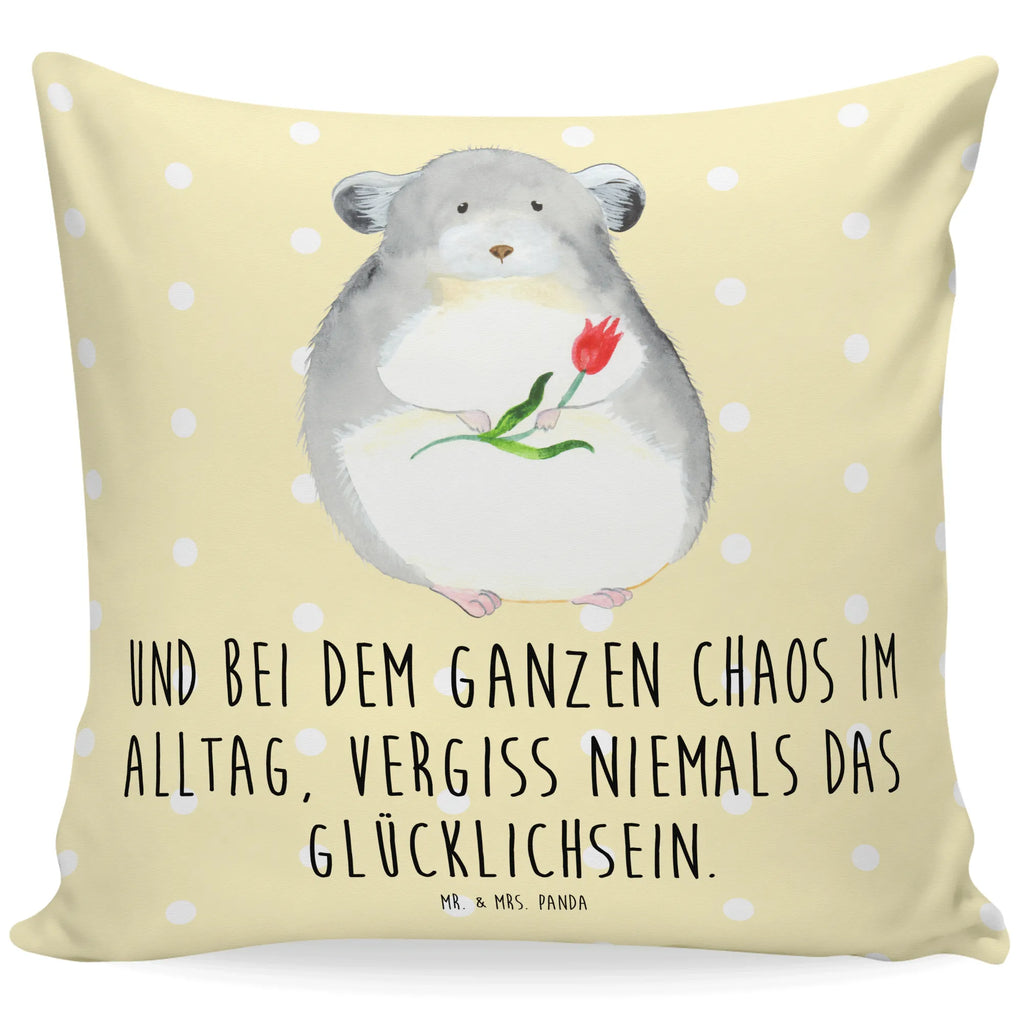 40x40 poduszka szynszyla kwiat Motywy zwierzęce, dobra energia, zabawne powiedzonka, zwierzęta