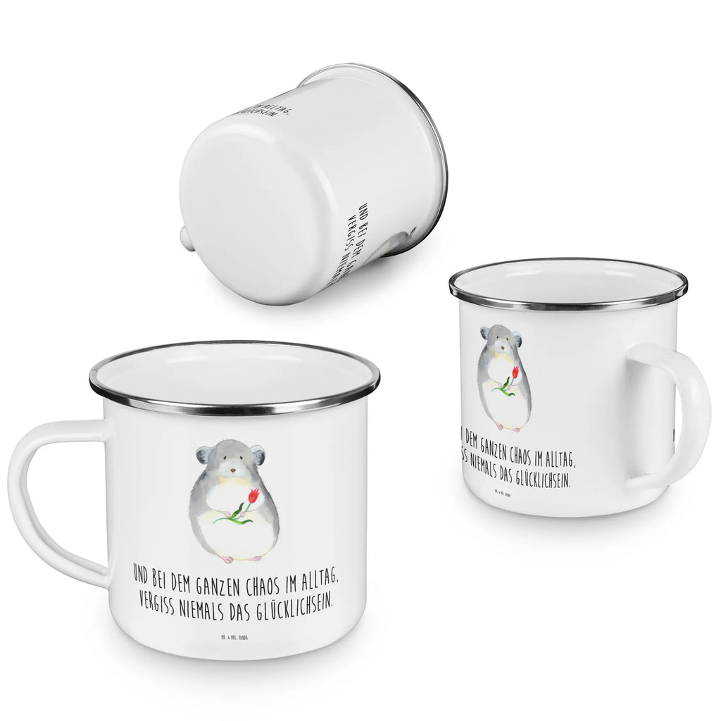 Camping Emaille Tasse Chinchilla Blume metallbecher, Metalltasse, Campingtasse, wandertasse, Becher, Teetasse, Trinkbecher, blechbecher, Tasse Emaille, becher emaille, Teebecher, Pott, Reisebecher, reisetasse, Emaille Becher, Tasse, Kaffeebecher, Blechtasse, Emailletasse, Emaille Tasse, wanderbecher, Campingbecher, emaillebecher, Kaffeetasse, Lustige Sprüche, Tiere, Tiermotive, Gute Laune, Chinchillas, Liebeskummer, Depressionen, Büroalltag, traurig sein, Glücklichsein, Büro, Chaos, Kummer, Chinchilla