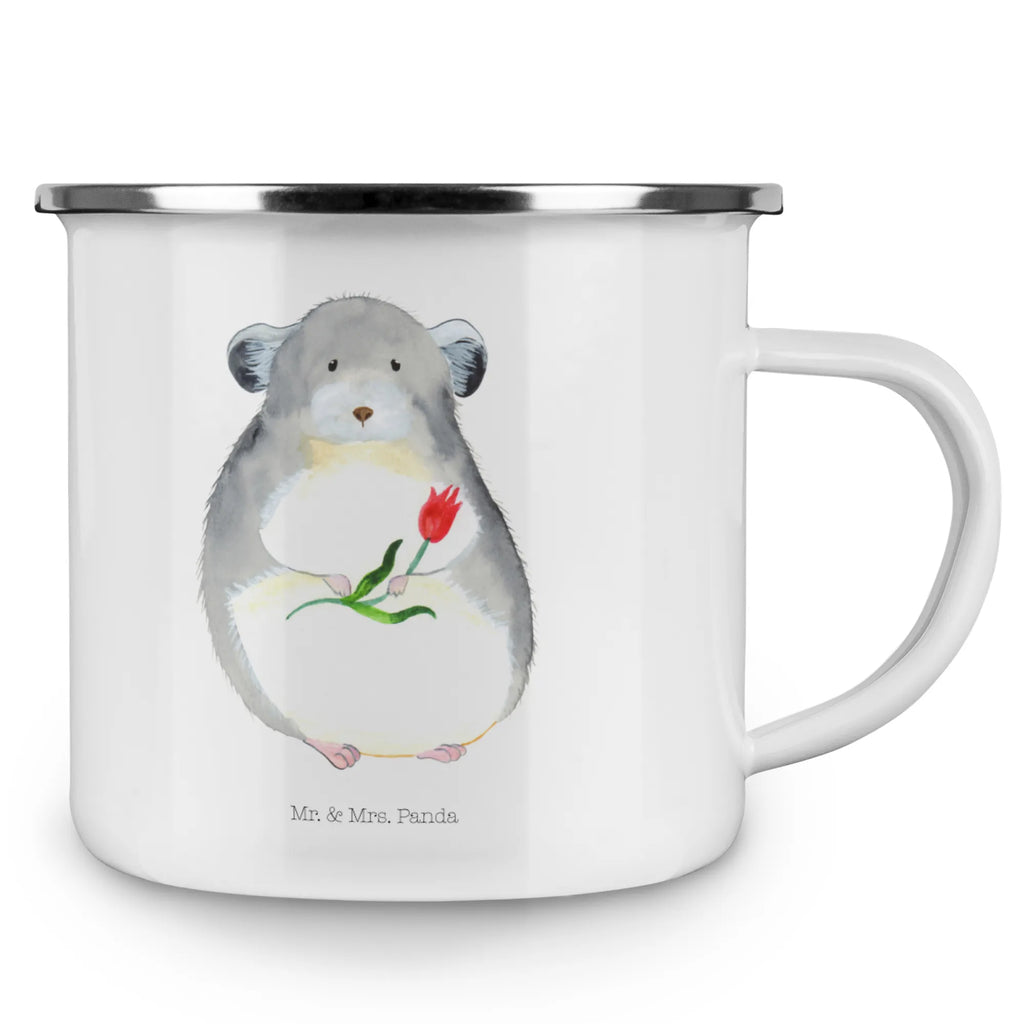 Camping Emaille Tasse Chinchilla Blume metallbecher, Metalltasse, Campingtasse, wandertasse, Becher, Teetasse, Trinkbecher, blechbecher, Tasse Emaille, becher emaille, Teebecher, Pott, Reisebecher, reisetasse, Emaille Becher, Tasse, Kaffeebecher, Blechtasse, Emailletasse, Emaille Tasse, wanderbecher, Campingbecher, emaillebecher, Kaffeetasse, Lustige Sprüche, Tiere, Tiermotive, Gute Laune, Chinchillas, Liebeskummer, Depressionen, Büroalltag, traurig sein, Glücklichsein, Büro, Chaos, Kummer, Chinchilla