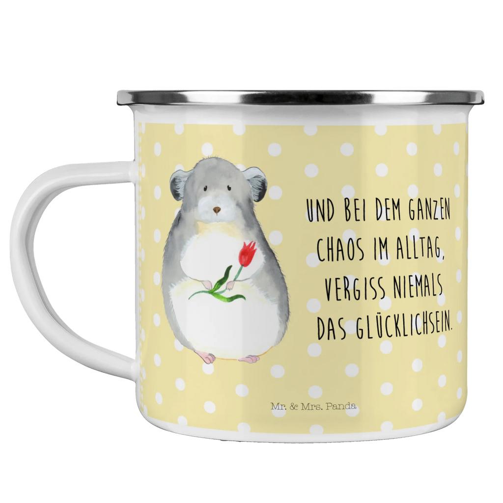 Camping Emaille Tasse Chinchilla Blume metallbecher, Metalltasse, Campingtasse, wandertasse, Becher, Teetasse, Trinkbecher, blechbecher, Tasse Emaille, becher emaille, Teebecher, Pott, Reisebecher, reisetasse, Emaille Becher, Tasse, Kaffeebecher, Blechtasse, Emailletasse, Emaille Tasse, wanderbecher, Campingbecher, emaillebecher, Kaffeetasse, Lustige Sprüche, Tiere, Tiermotive, Gute Laune, Chinchillas, Liebeskummer, Depressionen, Büroalltag, traurig sein, Glücklichsein, Büro, Chaos, Kummer, Chinchilla